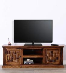 Woodsworth Woodway Entertainment Unit in Provincial Teak Finish