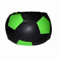 INVOGUE Black & Green Coloured Fotball Bean Bag XL