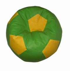 INVOGUE Green & Yellow Coloured Fotball Bean Bag XL