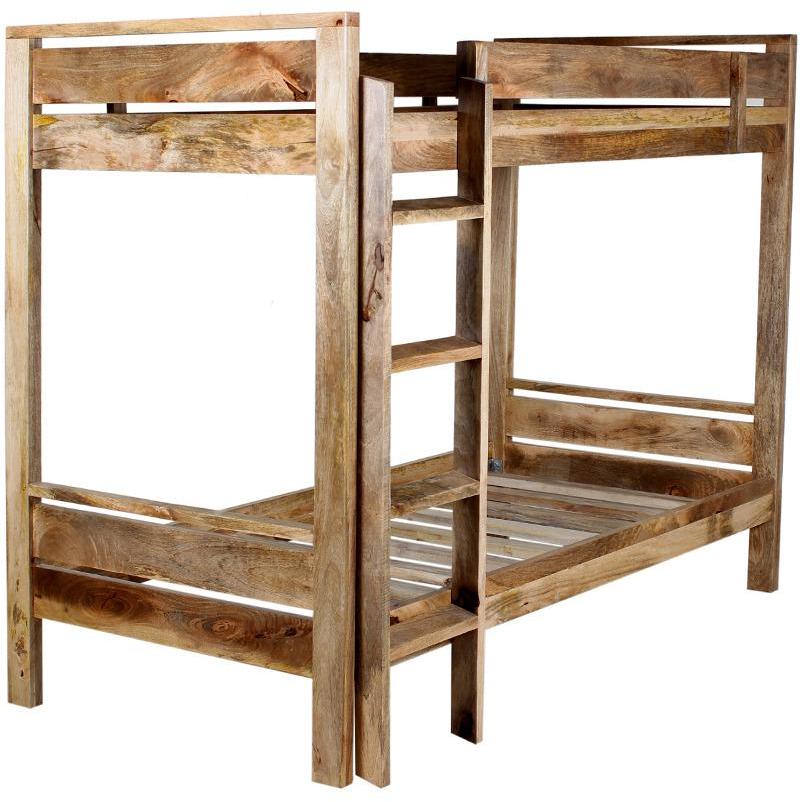 Woodsworth Schroth Solid Wood Bunk Bed in Natural Finish