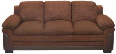 @home Jude Three Seater Sofa in Coffee Brown Colour