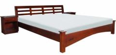 Woodsworth San Juan King Size Bed With Bed Side Tables in Honey Oak Finish