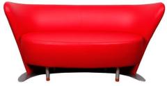 Pinnacle Ferrara Two Seater Sofa in Red Colour