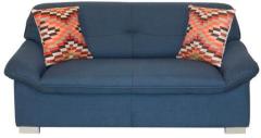 FurnitureKraft Havana Heaven Two Seater Sofa in Blue Colour