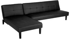 Durian Sofa Cum Bed in Black Colour