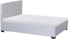 Penache Furnishing Faith Queen Size Bed in Silver Colour