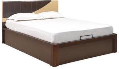 @home Aveeno Opera King Size Bed with Walnut Finish