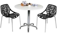 Ventura Two Seater Cafeteria Table with Chairs