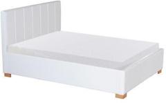 Penache Furnishing Blessing Queen Size Bed in White Colour