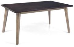 @Home Falcon Six Seater Dining Table in Pastel Brown Colour