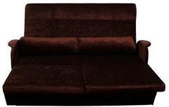 Pinnacle Foggia Sofa Cum Bed in Chocolate Brown Colour