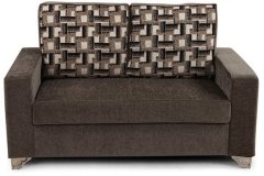 Purple Heart Lexus Two Seater Sofa in Grey