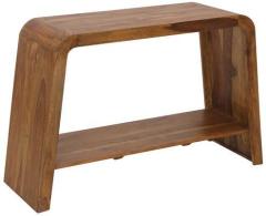 @home Coal Console Table in Natural Ash Colour