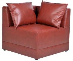 Durian Philippe Corner Sofa in Two Tone Burgundy Colour