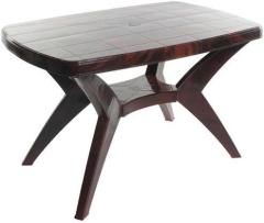 Cello Proline Four Seater Dining Table in Rosewood Colour