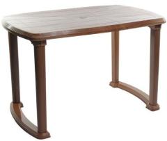 Cello Senator Four Seater Dining Table in Sandalwood Brown Colour