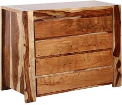 Woodsworth Recife Solid Wood Chest of Drawers in Natural Finish