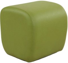 Purple Heart Cutesy Pouffe in Green Colour