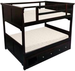 Woodsworth Emmerich Young Bunk Bed in Espresso Walnut Finish