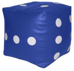 INVOGUE L Blue Dice Pouffe