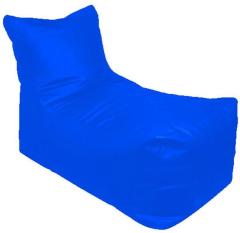 Pebbleyard Lounger XXL Size Filled Bean Bag in Blue Colour