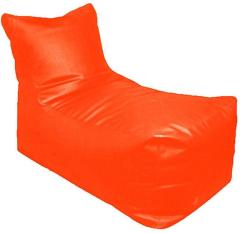 Pebbleyard Lounger XXL Size Filled Bean Bag in Orange Colour