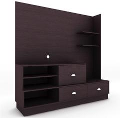 Housefull Roxx Wall Unit in Cappuccino Finish