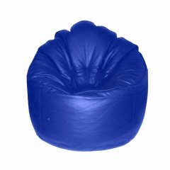 INVOGUE Blue Coloured Big Boss Round Chair XXXL