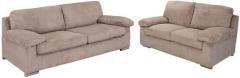 @home Andy Sofa Set with Sofa cum Bed in Mocha Brown Colour