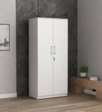 A Globia Creations Axel Engineered Wood 2 Door Wardrobe