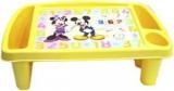 A Little Swag Study Table Desk Activity Tray For Kids Girls With Yellow Mickey Design Plastic Activity Table