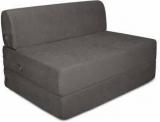 Aart Store High Density Foam 3X6 Feet One Seater Sofa Cum Bed Grey Color Single Sofa Bed