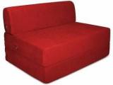 Aart Store High Density Foam 3X6 Feet One Seater Sofa Cum Bed Red Color Single Sofa Bed