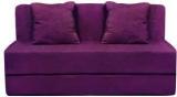 Aart Store Sofa Cum Bed 4x6 Feet Two Seater With Washable Cover And Two Pillows Magenta Color Single Sofa Bed