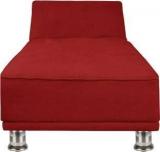 Aart Store Two Seater Sofa Lounger Bed Red Color Single Solid Wood Sofa Bed