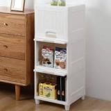 Aesthetics 3 Door 3 Shelf Plastic Foldable Wardrobe For Clothes Plastic Cloth Rack PP Collapsible Wardrobe