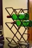 Ag Gifts Indian Iron Bottle Rack Cellar