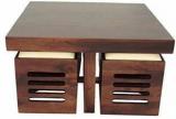 Ajay Decore Coffee101 Solid Wood Console Table