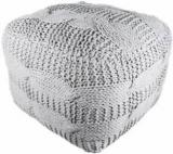 Ajs Living Natural Fiber Cube Ottoman