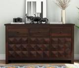 Allie Wood Sheesham Solid Wood Free Standing Chest Of Drawers