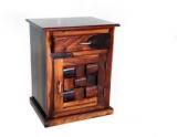 Allie Wood Sheesham Wood Solid Wood Bedside Table