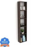 Allie Wood Wooden Walten For Home Office Study Room Engineered Wood Open Book Shelf