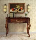 Amorini Table For Living Room, Wooden Console Table, Entryway Console Table Solid Wood Side Table