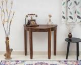 Anandfur Contemporary End Table; Bed Side Table Solid Wood Console Table