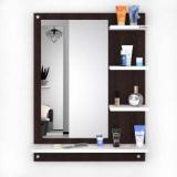 Anikaa Mavis Dressing Wall Mirror with Shelves/Wall Hanging Dressing Mirrors with Shelf for Living Room Bedroom/Wall Mounted Dressing Mirror for Wall Decor Engineered Wood Dressing Table