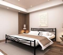 Anishwar Nimbo Wrought Iron Metal Queen Bed