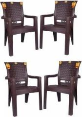 Anmol Moulded Thar Luxury Comfortable Plastic Chair with Long Back Plastic Cafeteria Chair