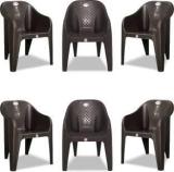 Arlavya Jolly Model Plastic Sofa Chair For Living Room Office Garden Home Set of 6 Plastic Living Room Chair