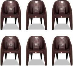 Arlavya Mario Model for Home, Garden, Office, Cafeteria Plastic Outdoor Chair