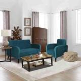 Arra Rome Tufted Back 4 Seater Sofa Set Fabric 3 + 1 Sofa Set